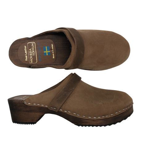 Unisex Moheda - Lahtise kannaga jalanõud, suurus 41 - Pruun ()