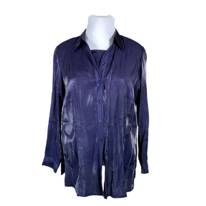 Unisex Voglia - Pluus, suurus 46 - Sinine (1)