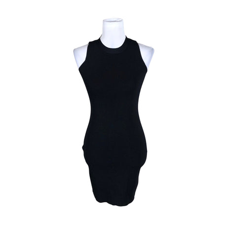 Unisex Glamorous - Trikotaažist kleit, suurus 36 - Must ()