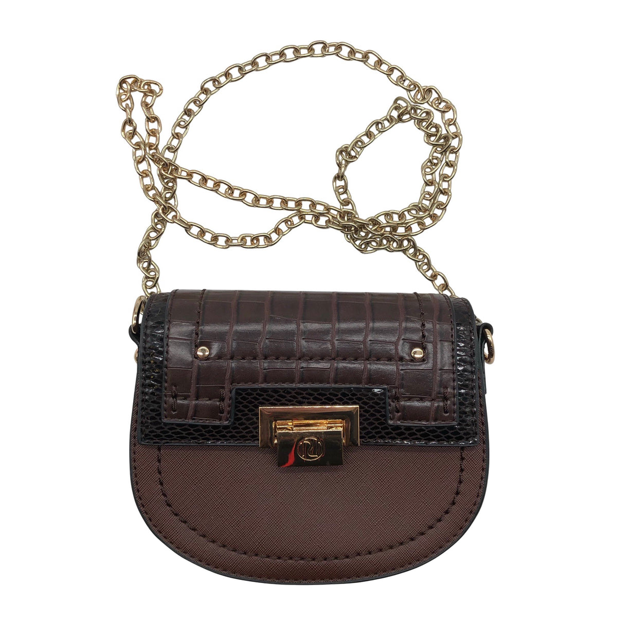 Unisex River Island - Õlakott, suurus Mini - Pruun (1)