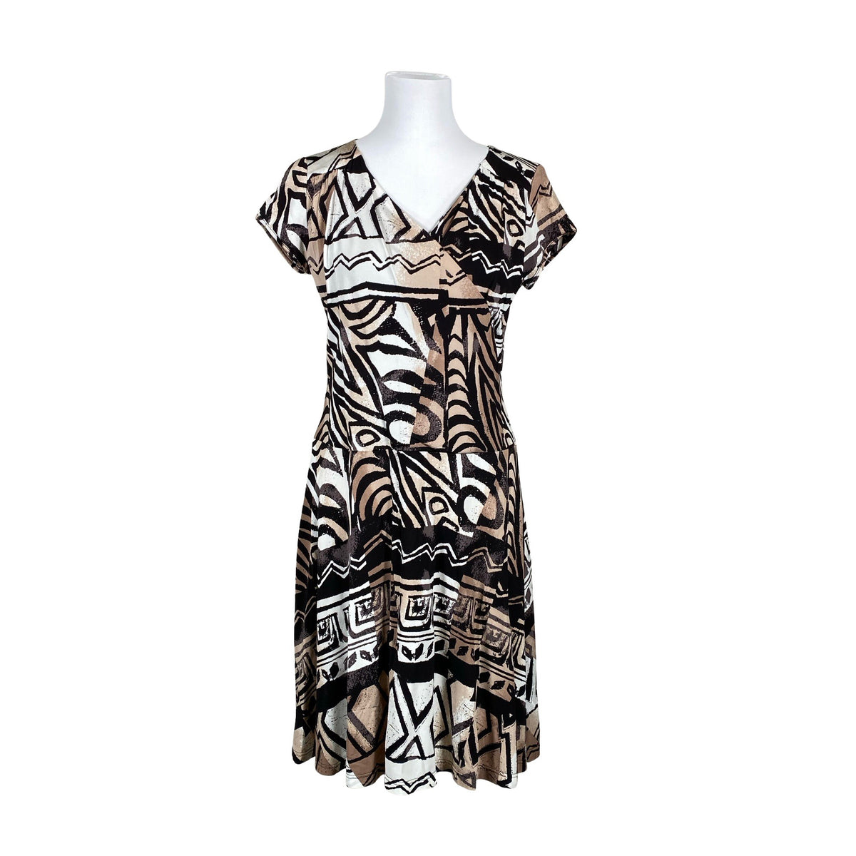 Unisex Promise - Trikotaažist kleit, suurus 38 - Must (1)