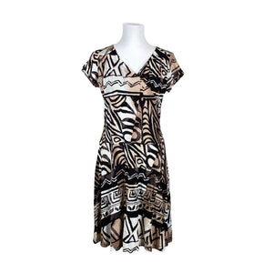 Unisex Promise - Trikotaažist kleit, suurus 38 - Must (1)