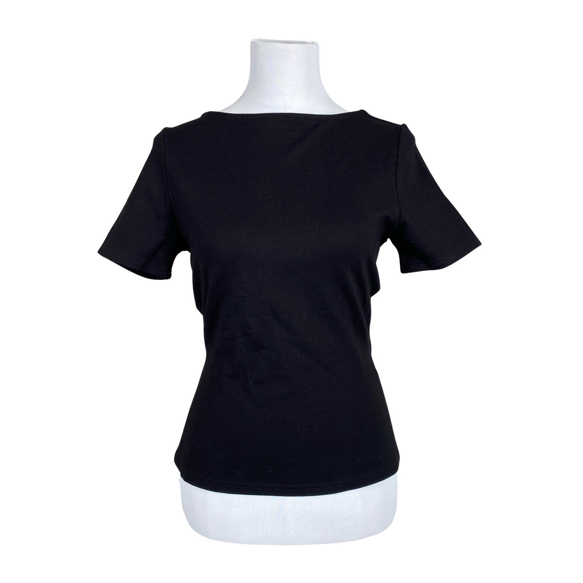 Unisex Selected - Lühikeste käistega pluus, suurus 38 - Must (1)