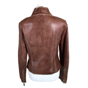 Unisex Zipcode - Nahktagi, suurus 40 - Pruun (2)