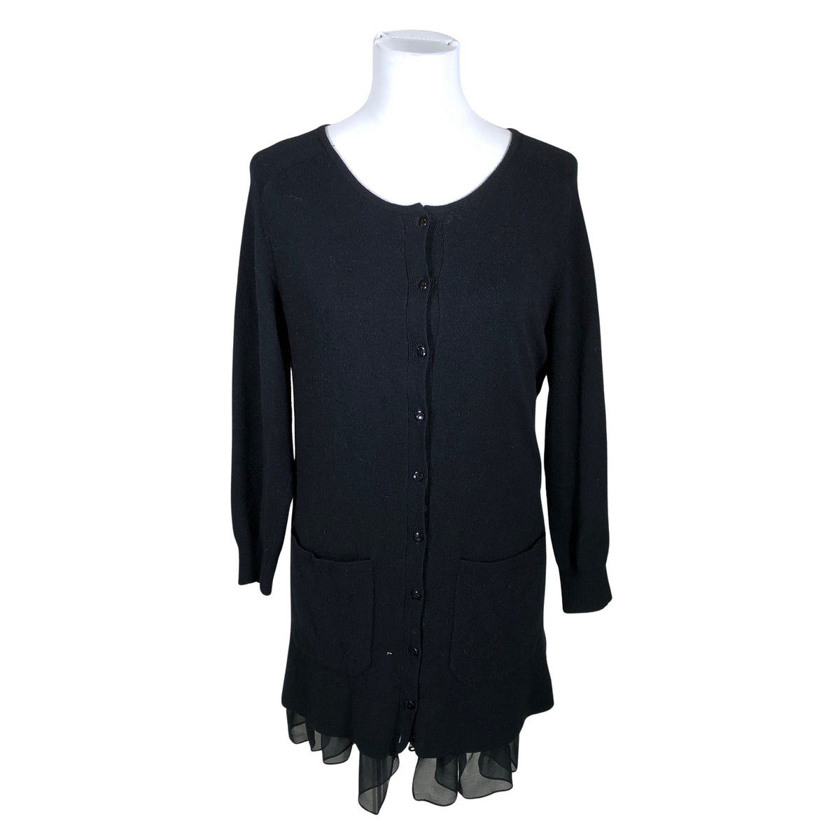 Unisex Philosophy Di Alberta Ferretti - Kardigan, suurus 40 - Must (1)