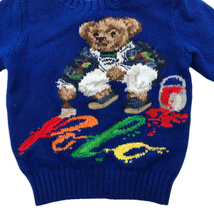 Unisex Ralph Lauren - Kampsun, suurus 62 - 68 - Sinine (3)