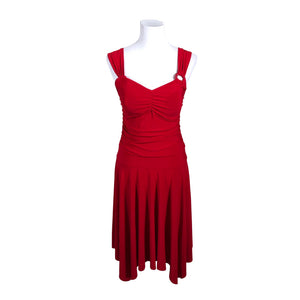 Unisex Molly-Jo - Trikotaažist kleit, suurus 36 - Punane (1)