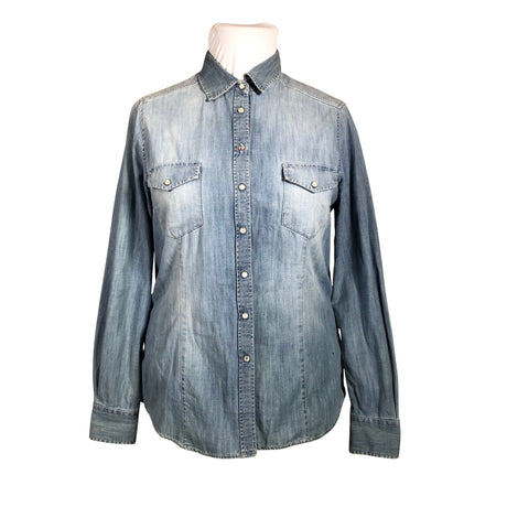 Unisex Boomerang - Teksasärk, suurus 42 - Helesinine ()