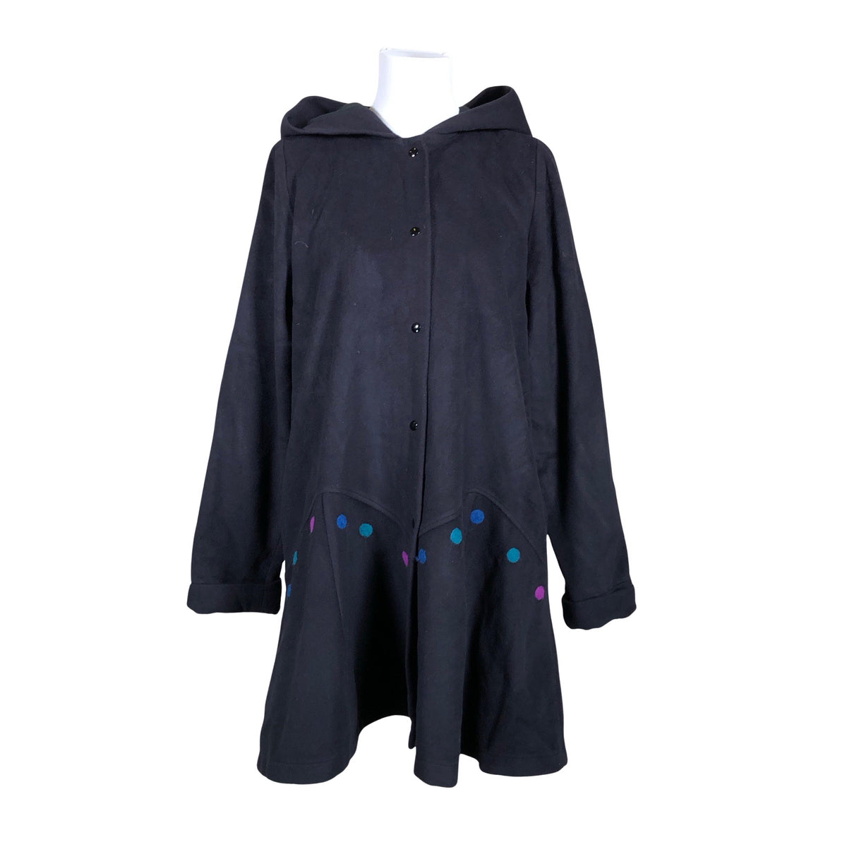 Unisex Tarina-Asu - Villane mantel, suurus 40 - Sinine (1)