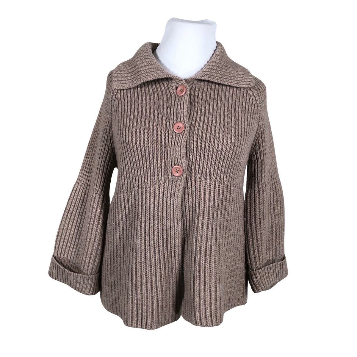 Unisex Repeat - Kardigan, suurus 44 - Pruun (1)