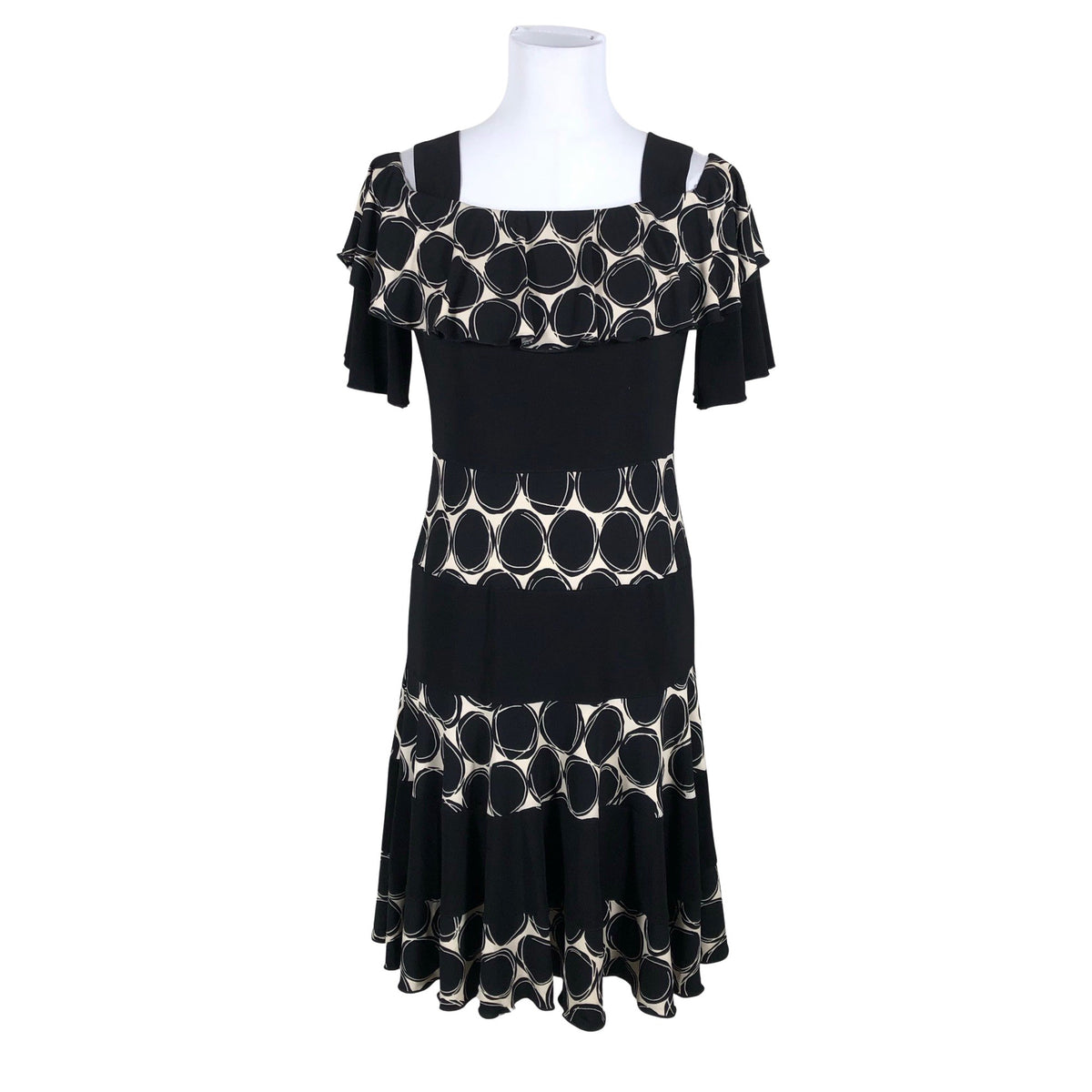 Unisex Joseph Ribkoff - Trikotaažist kleit, suurus 36 - Must (1)