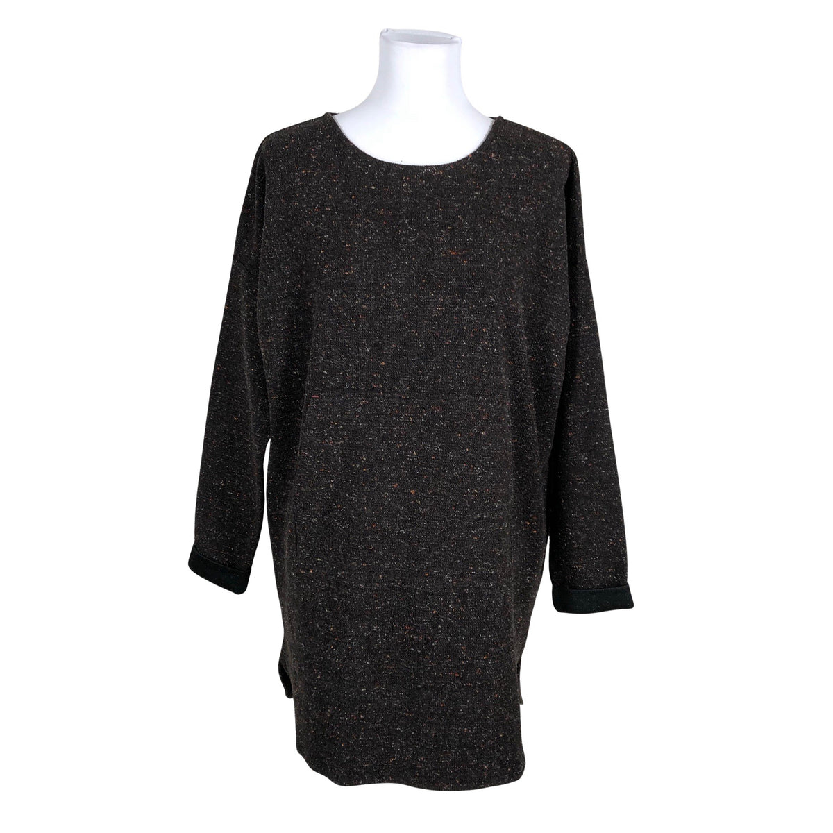 Unisex J.A.P - Kootud tuunika, suurus 40 - Pruun (1)