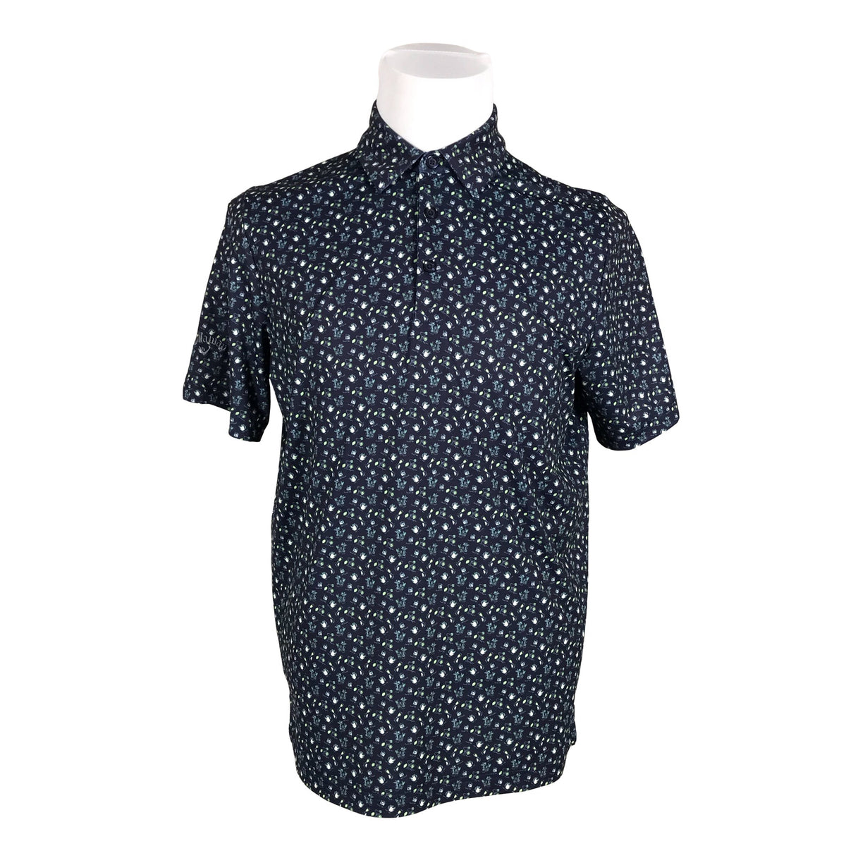 Unisex Callaway - Spordisärk, lühikesed käised, suurus M - Sinine (1)