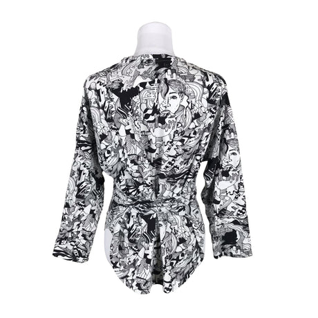 Unisex Vimma - Dressikangast pluus, suurus 38 - Valge (2)