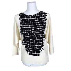 Unisex Escorpion - Kampsun, suurus 40 - Looduslik valge (1)