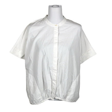 Unisex The Masai - Lühikeste käistega pluus, suurus 36 - Valge ()