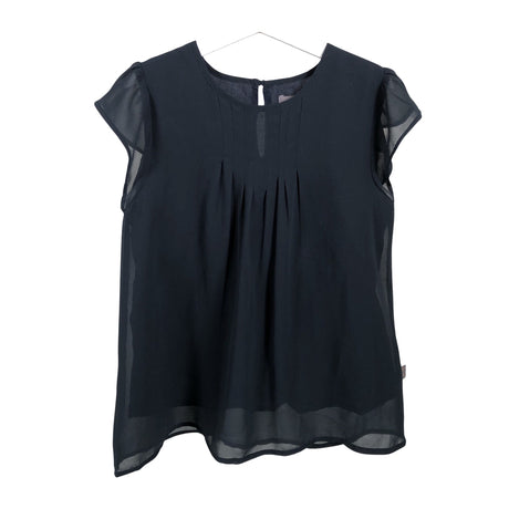 Unisex Creamie - Lühikeste käistega pluus, suurus 134 - 140 - Sinine ()