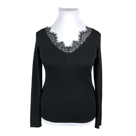 Unisex Anna Field - Trikotaažist pluus, suurus 42 - Must ()