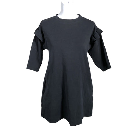 Unisex Aarrelabel - Trikotaažist tuunika, suurus 36 - Must ()