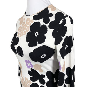 Unisex Marimekko - Trikotaažist kleit, suurus 38 - Valge (3)