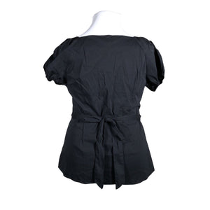 Unisex InWear - Lühikeste käistega pluus, suurus 42 - Must (2)