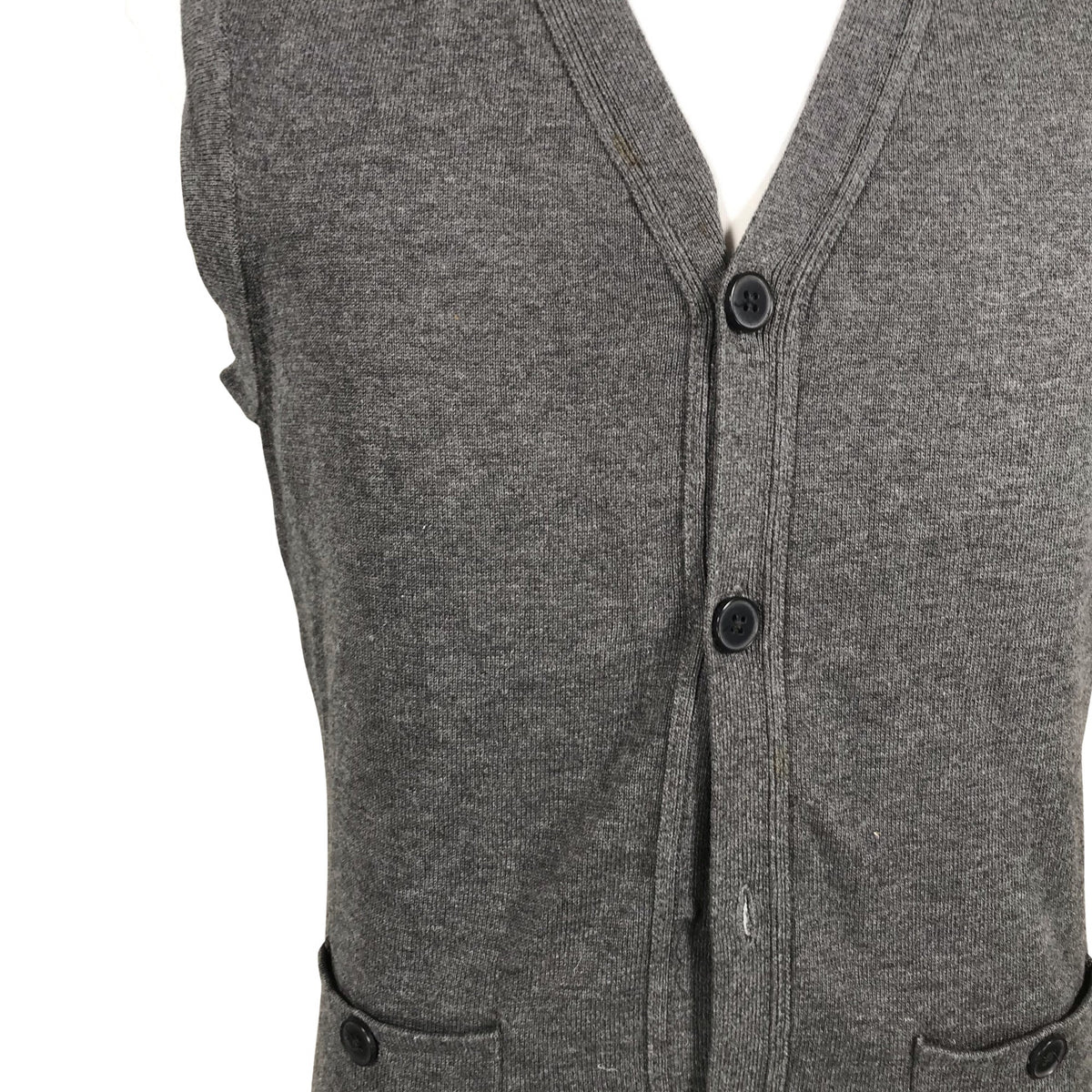 Unisex Bläck - Kootud vest, suurus L - Hall (3)