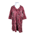 Unisex Ulla Popken - Trikotaažist kleit, suurus 42 - Lilla ()