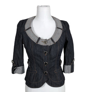 Unisex Karen Millen - Teksatagi, suurus 38 - Sinine (1)