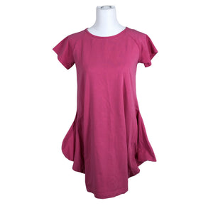 Unisex Papu - Trikotaažist kleit, suurus 36 - Roosa (1)