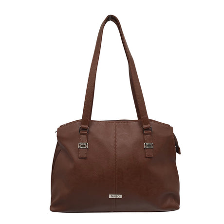 Unisex Nabo - Käekott, suurus Midi - Pruun ()
