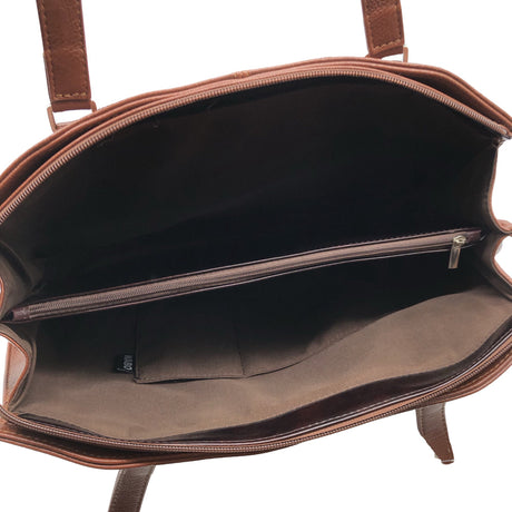 Unisex Nabo - Käekott, suurus Midi - Pruun (2)