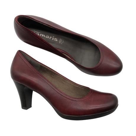 Unisex Tamaris - Kontsakingad, suurus 39 - Veinipunane ()