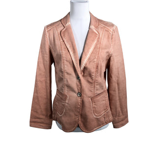 Unisex Taifun - Dressikangast jakk, suurus 40 - Heleroosa (1)
