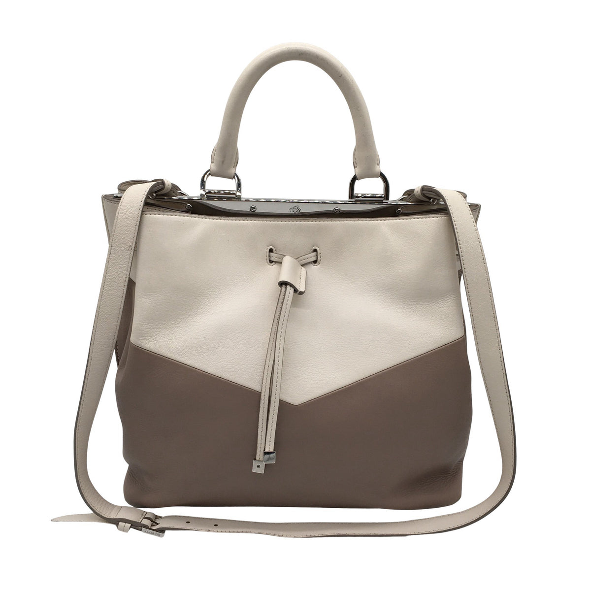 Unisex Mulberry - Käekott, suurus Maxi - Looduslik valge (1)