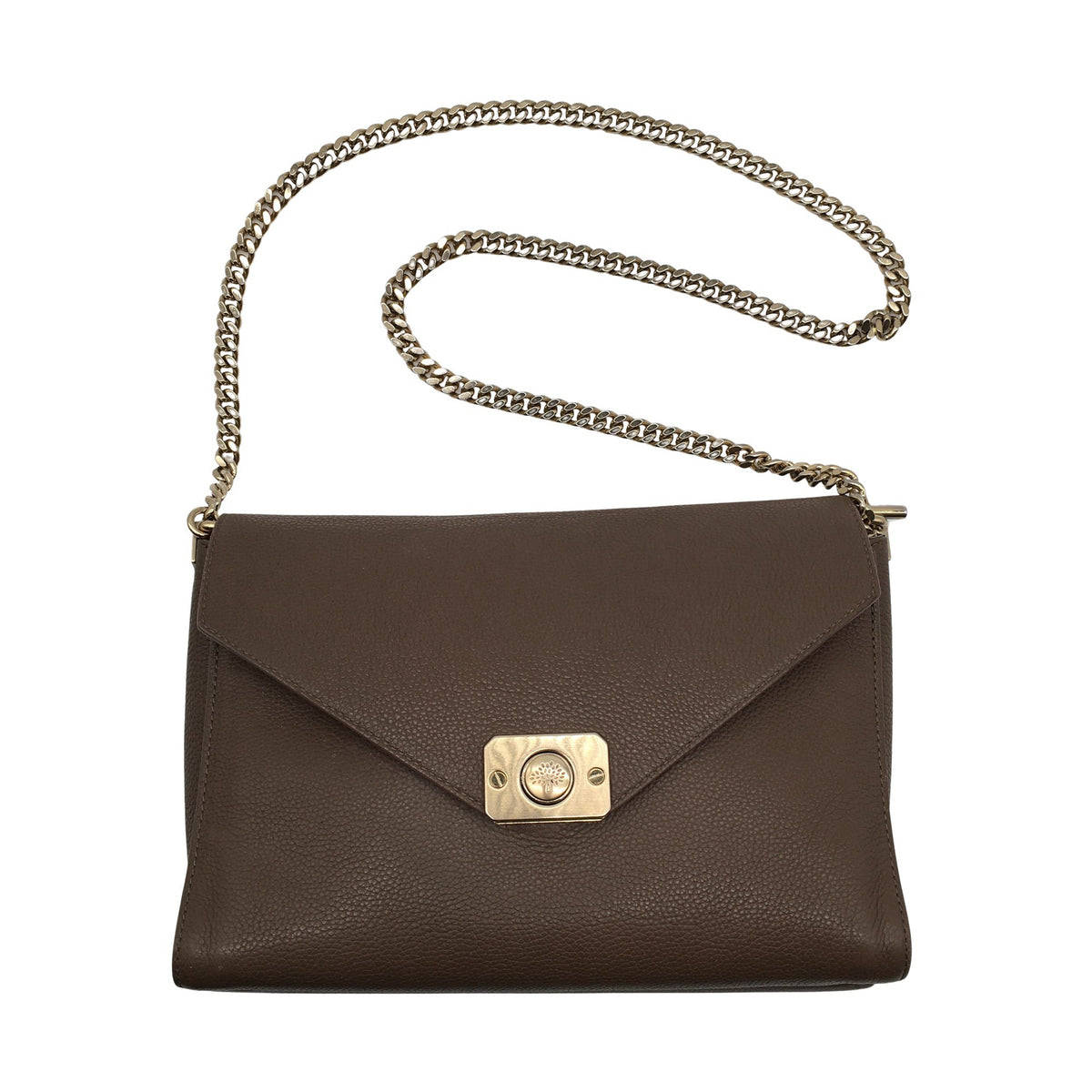 Unisex Mulberry - Õlakott, suurus Midi - Pruun (2)