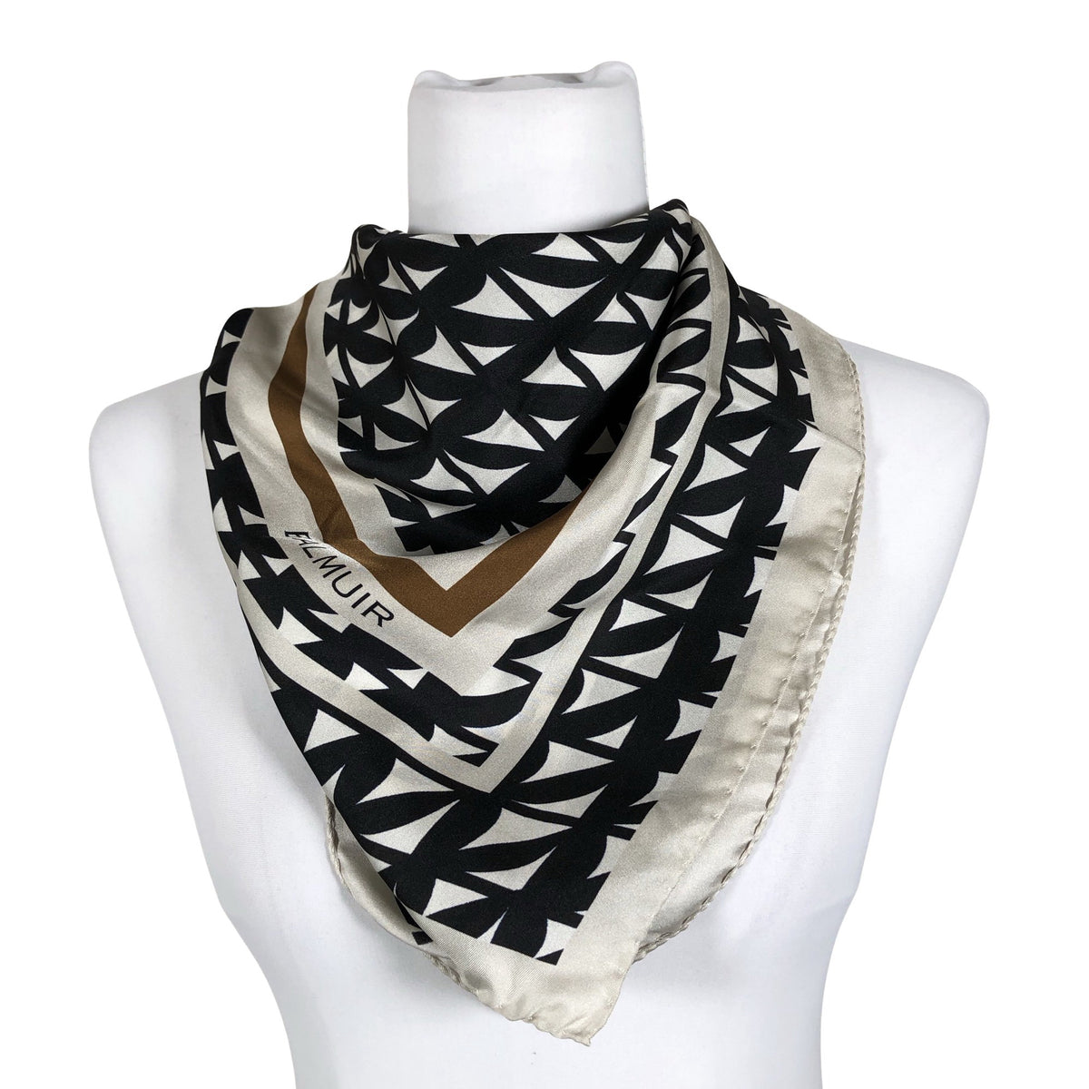 Unisex Balmuir - Õhuke sall, suurus Midi - Must (1)