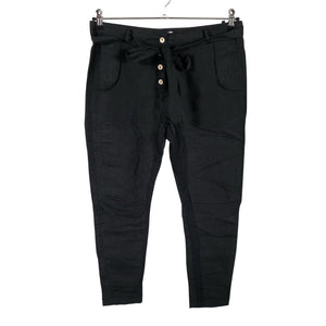 Unisex Bypias - Mittevenivad püksid, suurus 36 - Must (1)