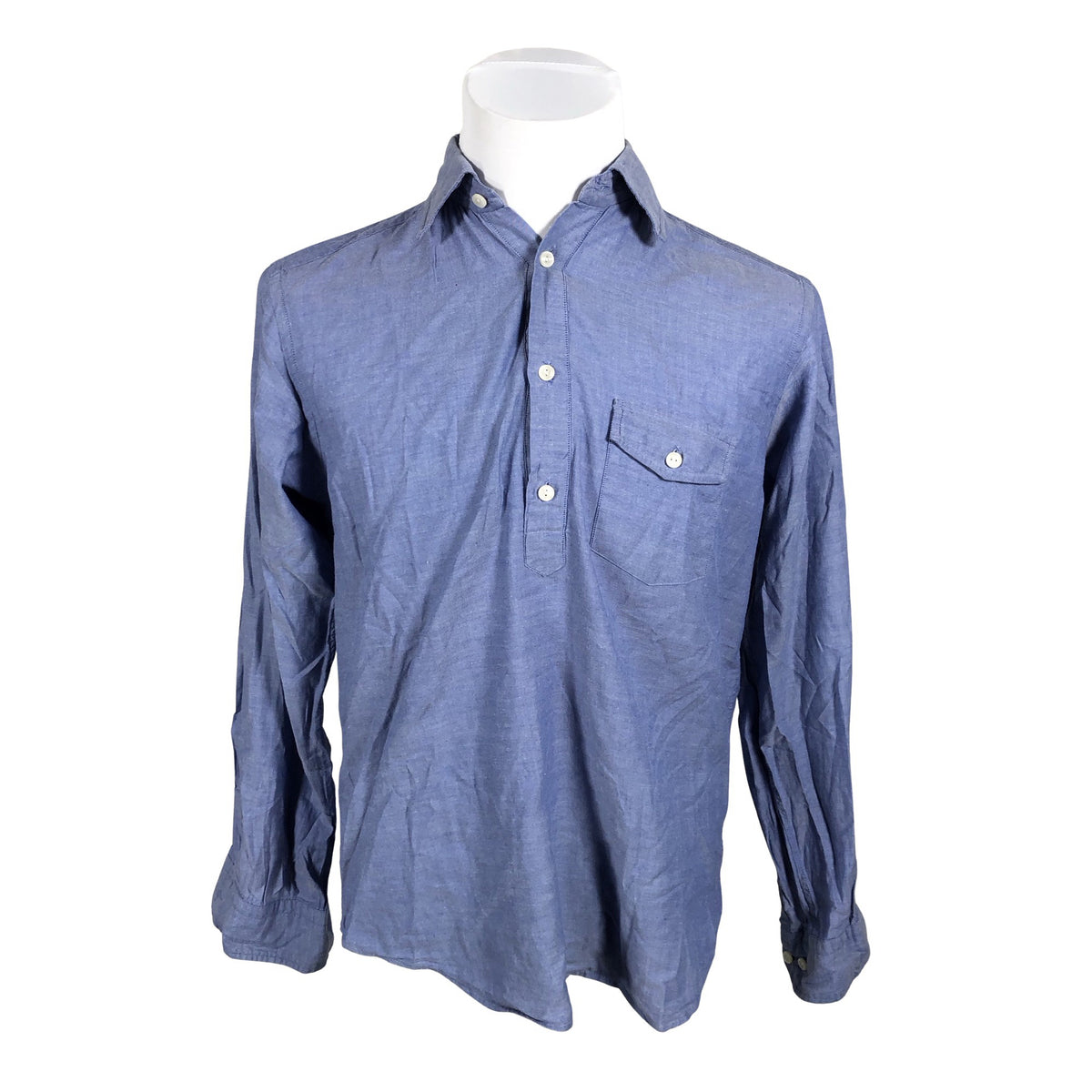 Unisex Eton - Triiksärk, suurus M - Helesinine (1)