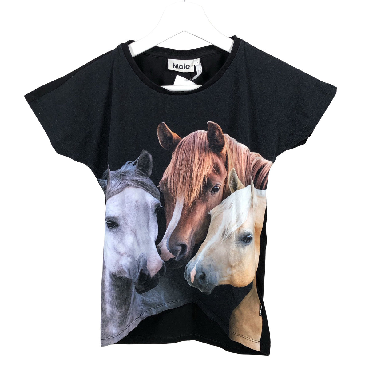 Unisex Molo Kids - T-särk, suurus 158 - 164 - Must (1)