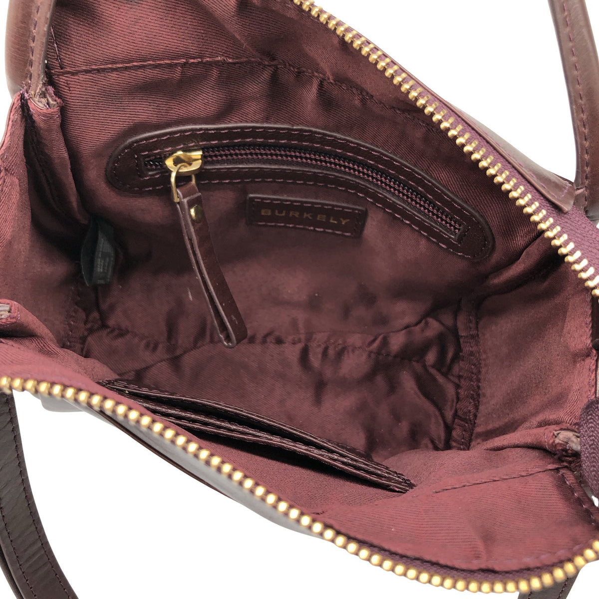 Unisex Burkely - Käekott, suurus Mini - Veinipunane (3)