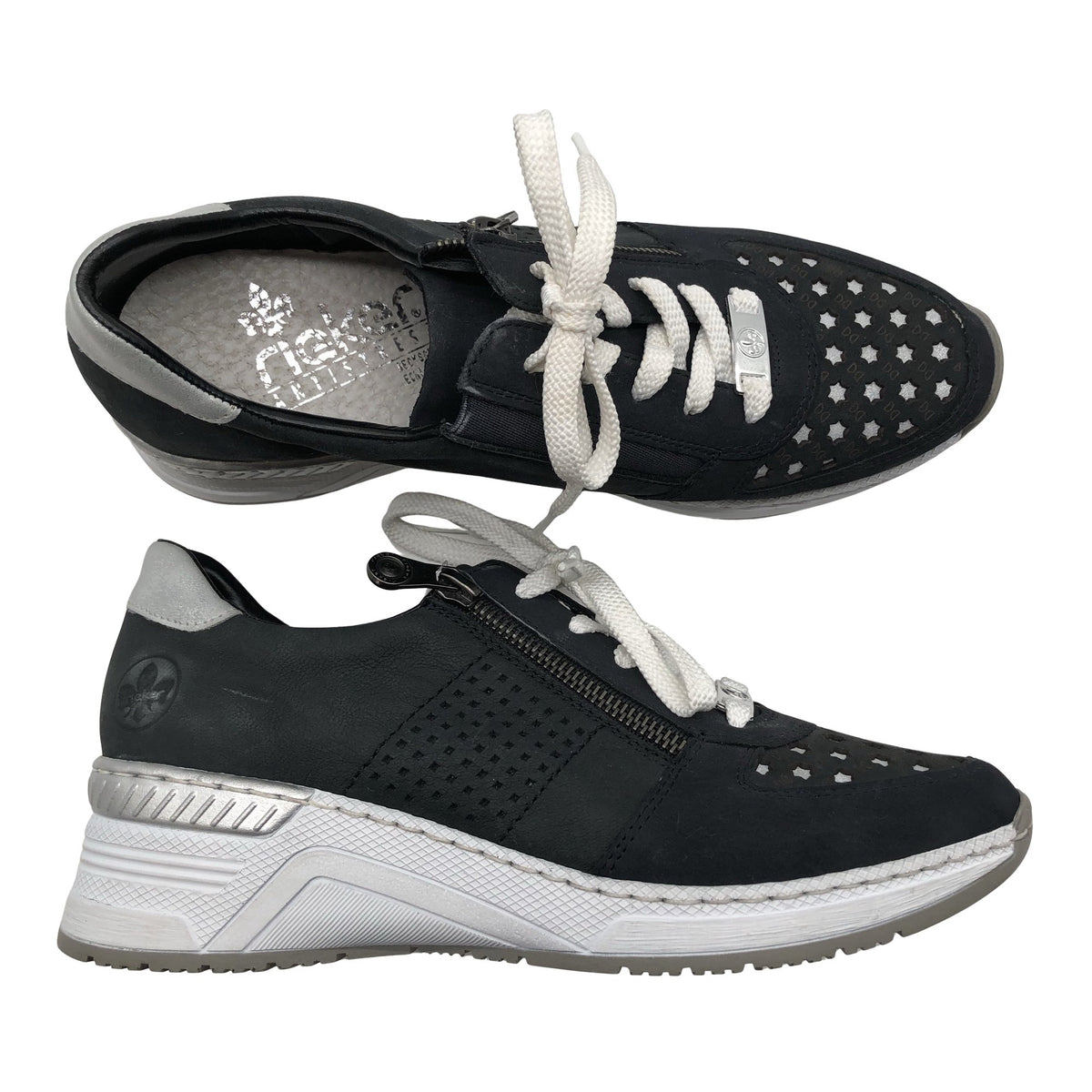 Unisex Rieker - Tossud, suurus 40 - Must (1)