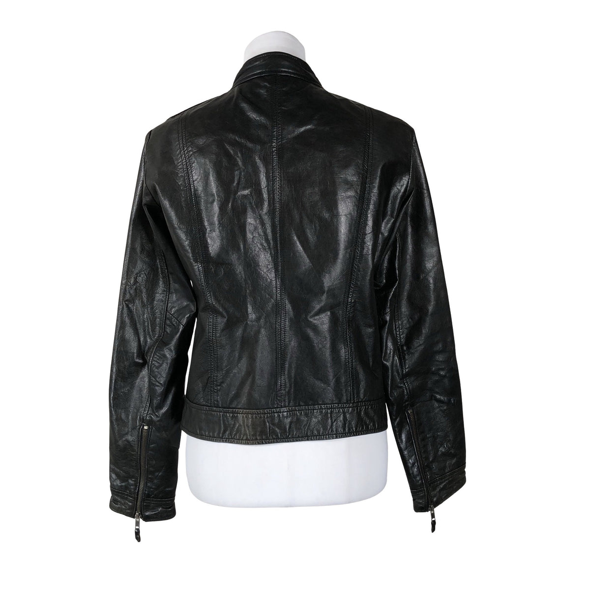 Unisex Selected - Nahktagi, suurus 38 - Must (2)