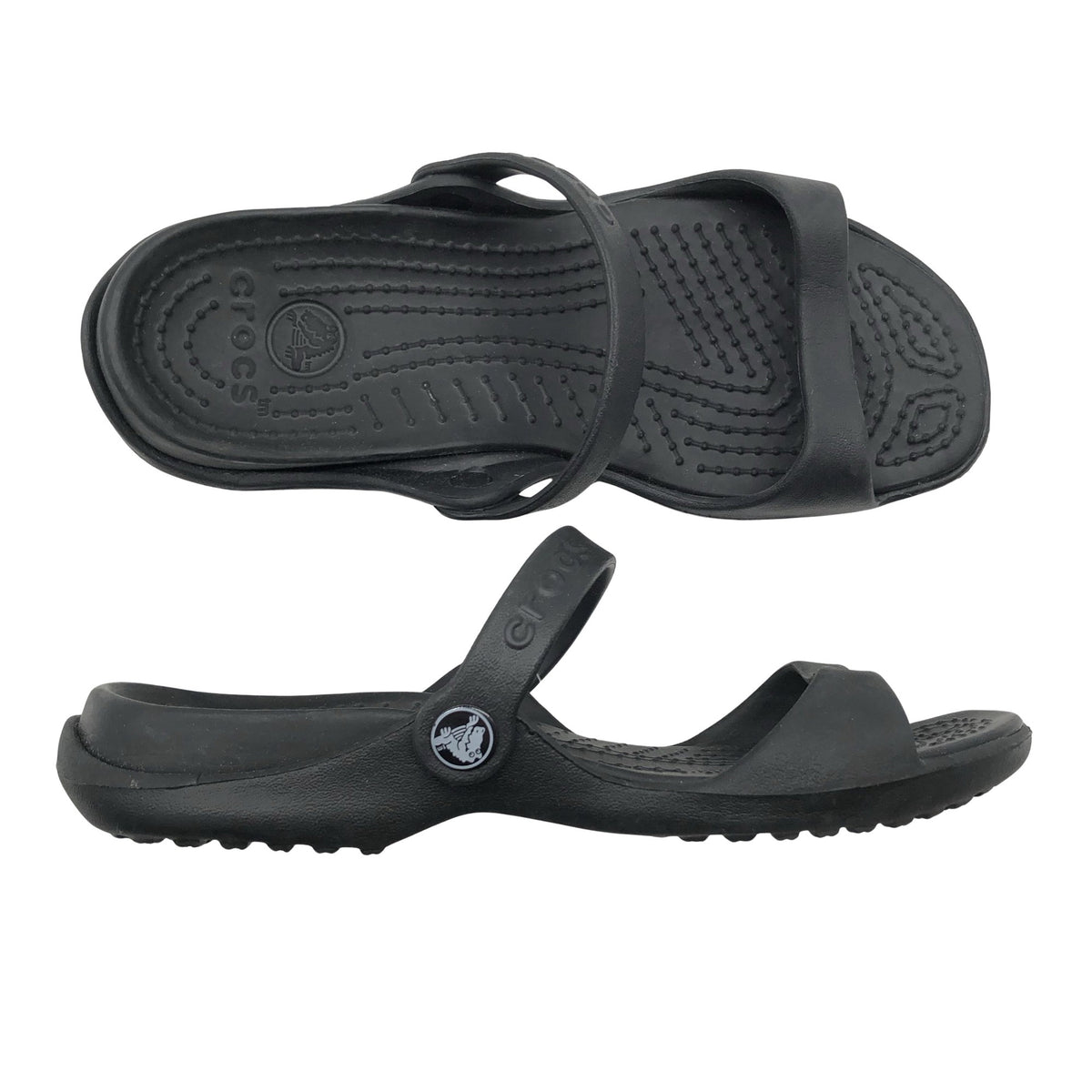 Unisex Crocs - Rihmikud, suurus 39 - Must (1)