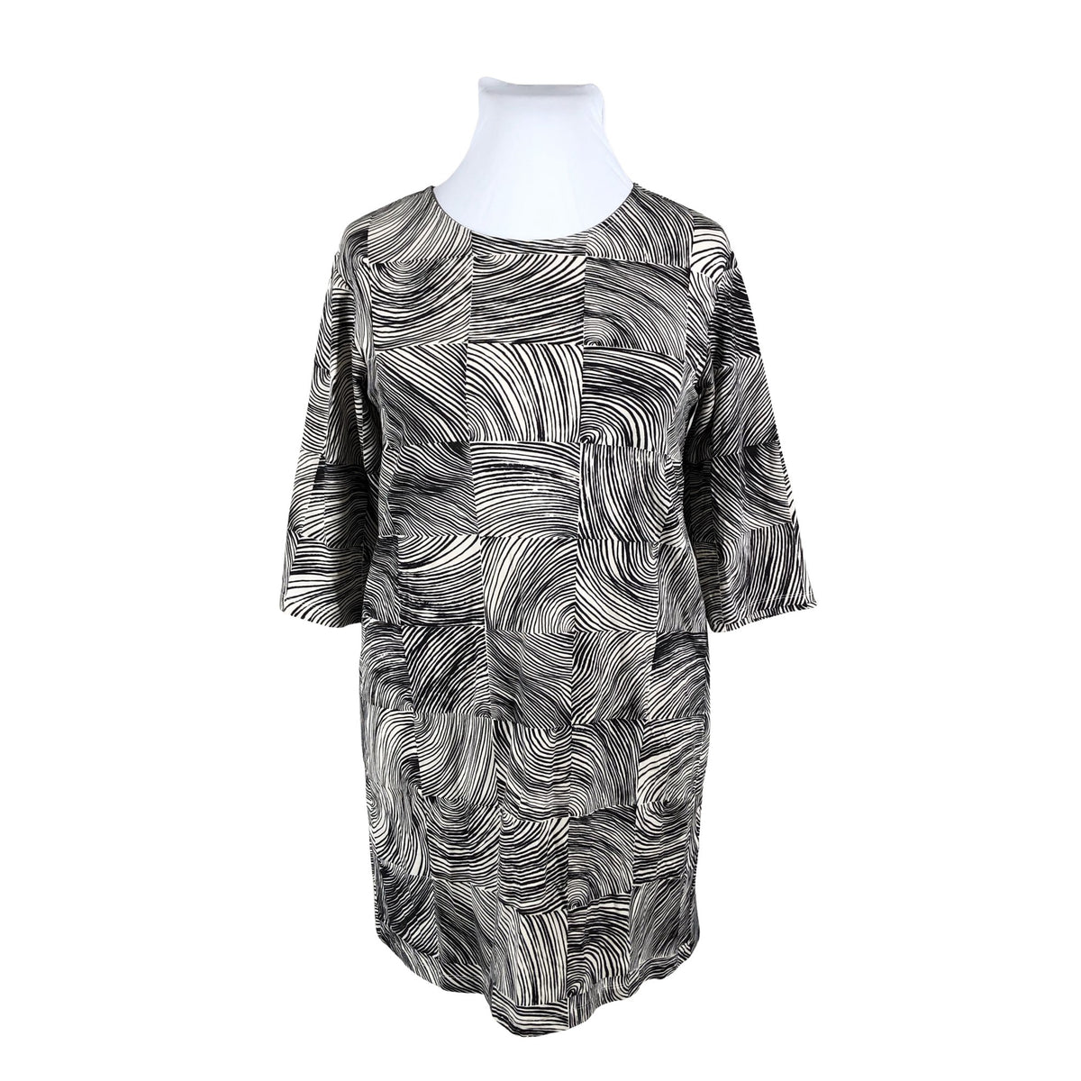 Unisex Marimekko - Trikotaažist kleit, suurus 42 - Beige (1)