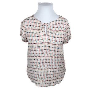Unisex Esprit - Lühikeste käistega pluus, suurus 42 - Valge (1)