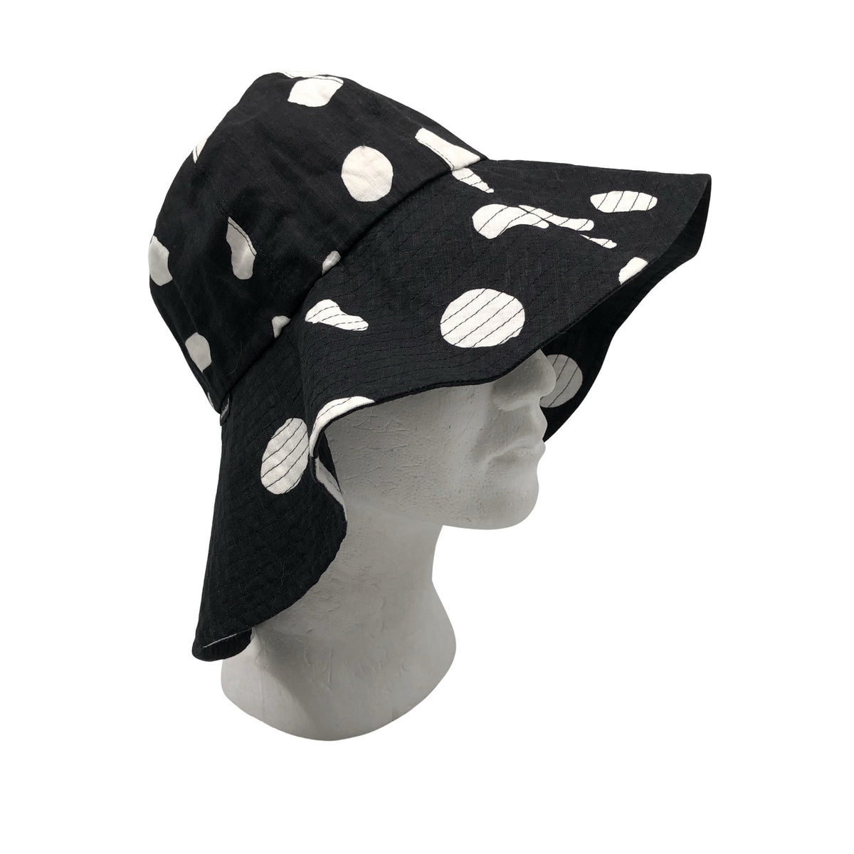 Unisex Marimekko - Suvemüts, suurus 56 - 58 cm - Must (1)