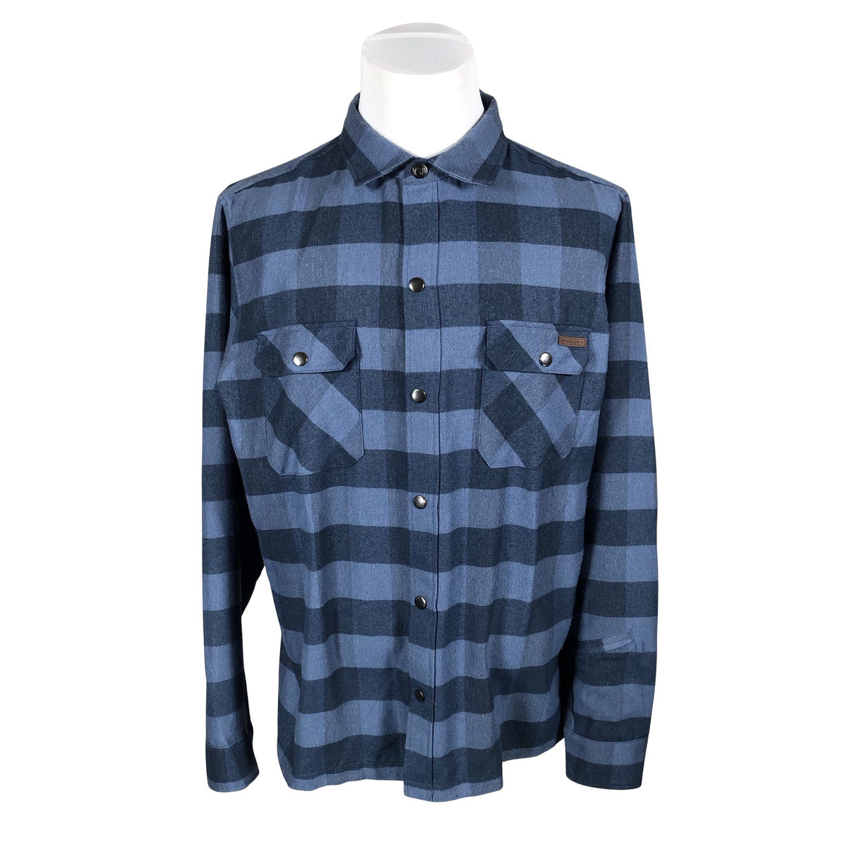 Unisex Endura - Flanellsärk, suurus XL - Sinine (1)