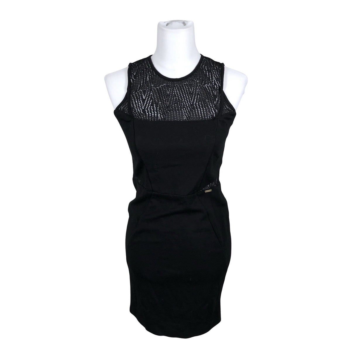 Unisex Guess - Trikotaažist kleit, suurus 38 - Must (1)