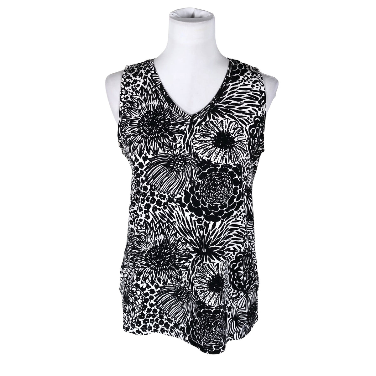Unisex Nanso - Trikotaažist topp, suurus 38 - Valge (1)