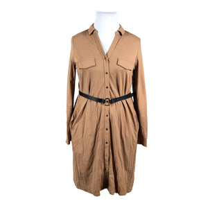 Unisex Comma - Trikotaažist kleit, suurus 42 - Pruun (1)